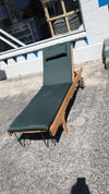 Sun Lounger - Teak Wood - Without Cushions