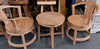 Patio Set - Teak Wood - Natural