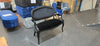 French Style Love Seat / Sofa - Mahogany Wood