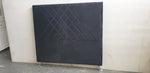 Wilson Headboard - Double Size - Black Velvet - CLEARANCE PRICE