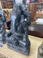 Ganesh Statue - Black