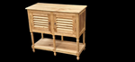 BUFFET TABLE/SIDE TABLE - Solid Mindi Wood