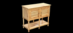 BUFFET TABLE/SIDE TABLE - Solid Mindi Wood