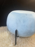 ROUND OTTOMAN (Sky Blue)