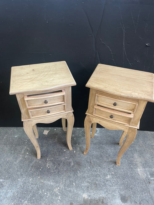 Bedside Table (Set)- Mindi Wood