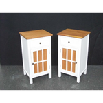 Bedside Table (Set) - Plantation Mahogony