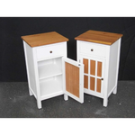 Bedside Table (Set) - Plantation Mahogony