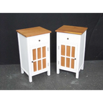 Bedside Table (Set) - Plantation Mahogony